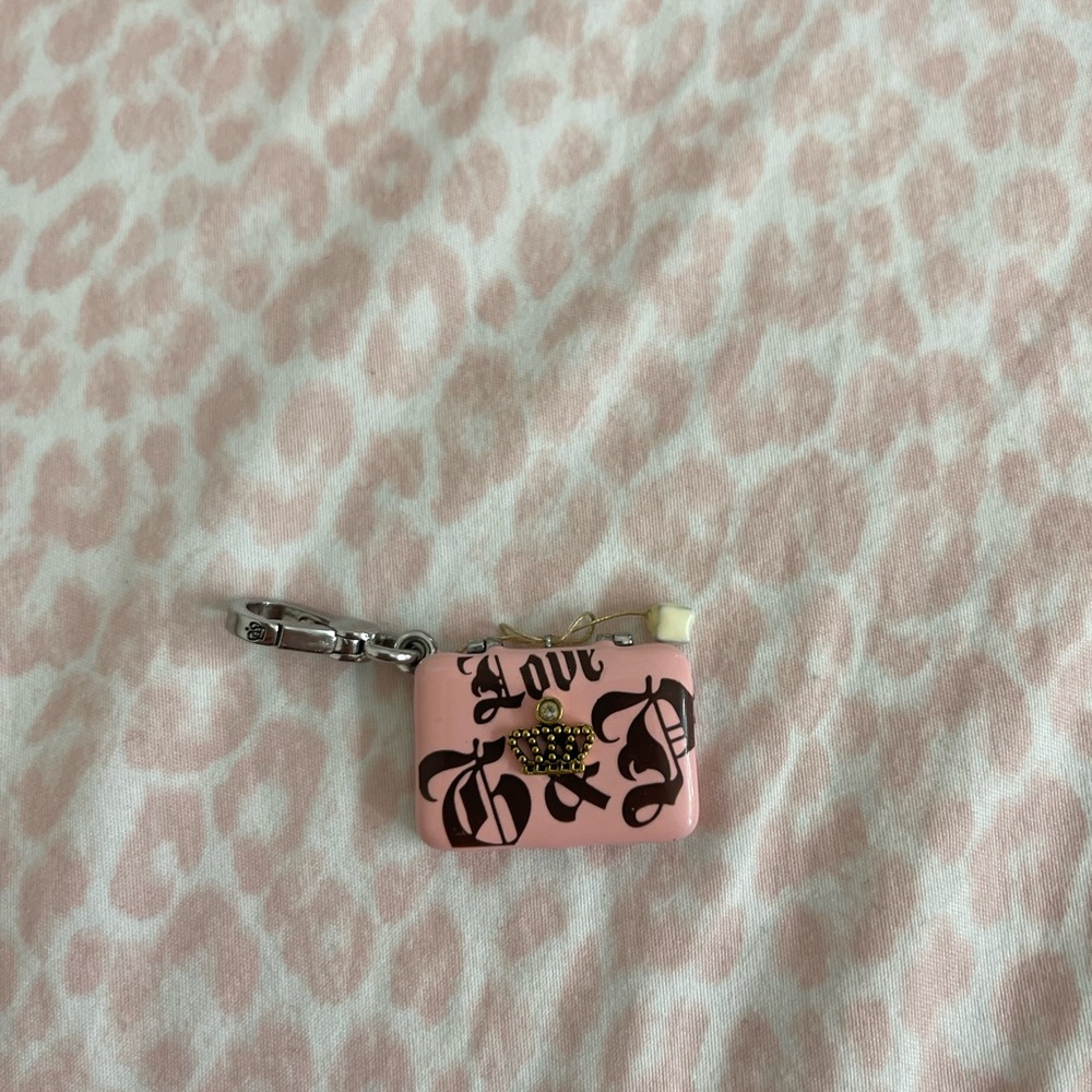 Juicy couture charm